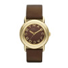 Watch strap Marc by Marc Jacobs MBM1185 Leather Brown 18mm