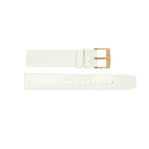 Watch strap Marc by Marc Jacobs MBM1283 Leather White 18mm